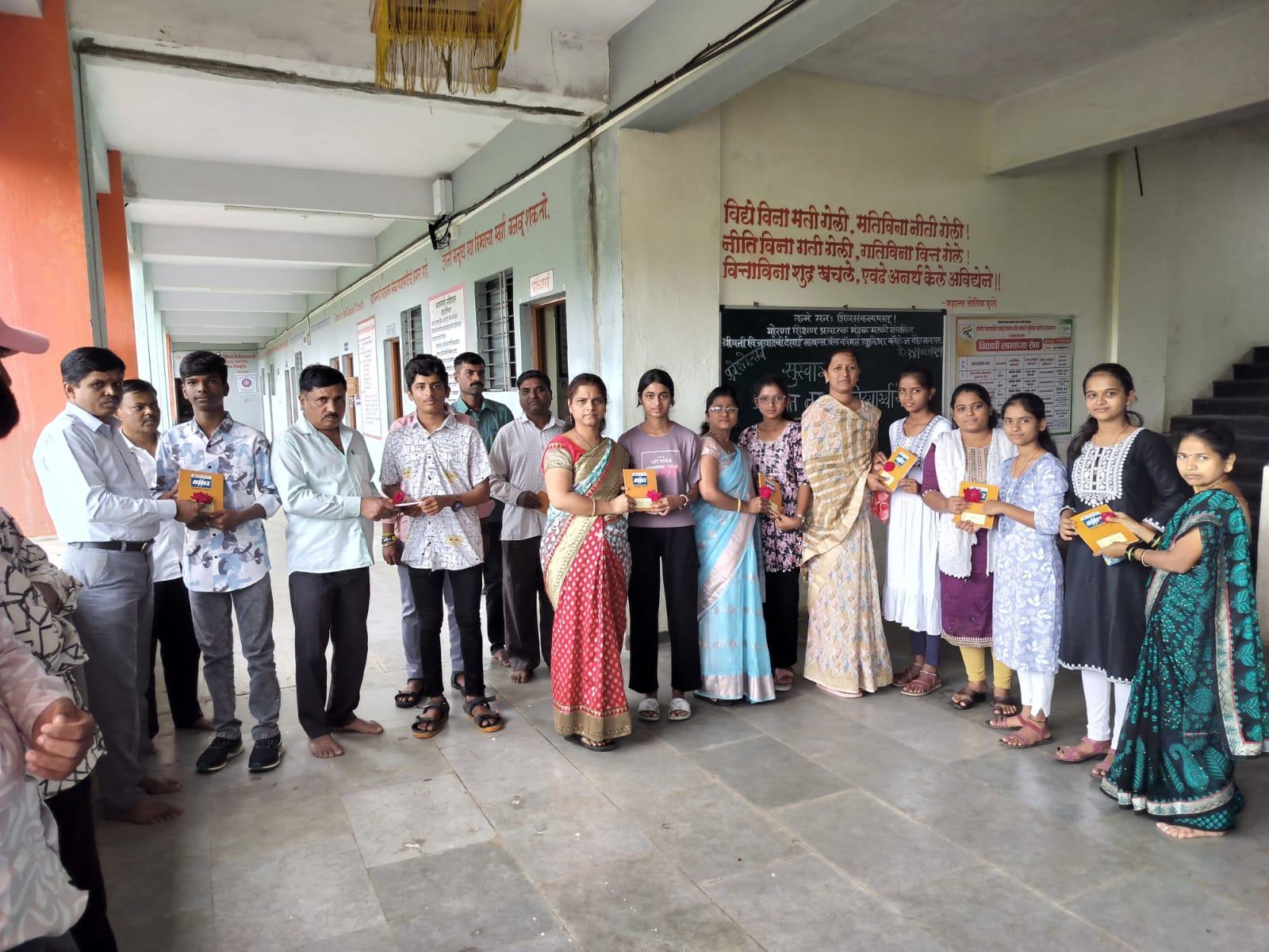 नवागतांचे स्वागत शैक्षणिक वर्ष 2025- 26